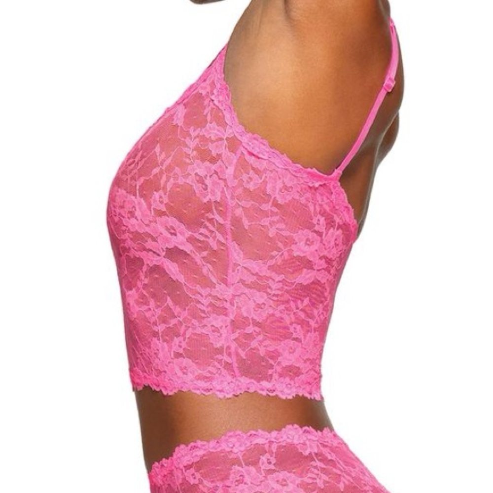 Skims cropped stretch lace cami BNWOT - Picture 3 of 4